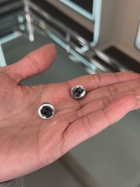 Chanel stud earrings 2005